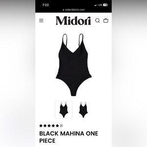 BNWT Midori Mahina One Piece